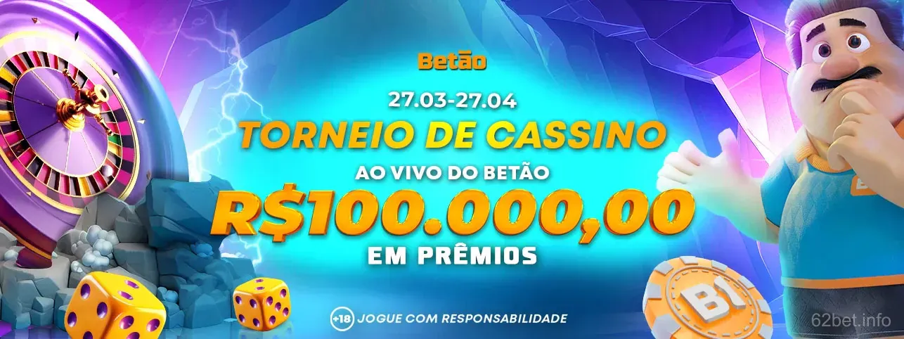 Promoção de bônus de boas-vindas 62bet